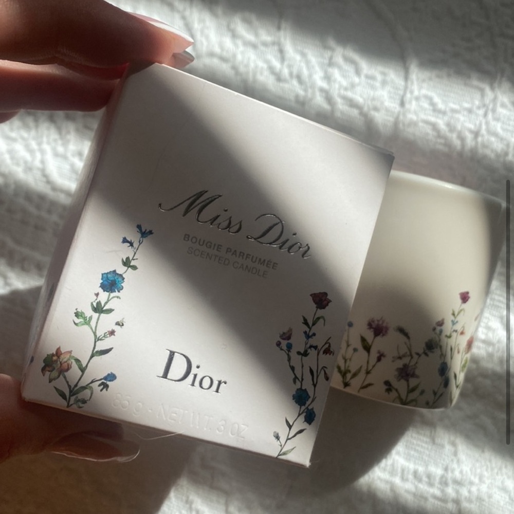 Brand new never used dior candle